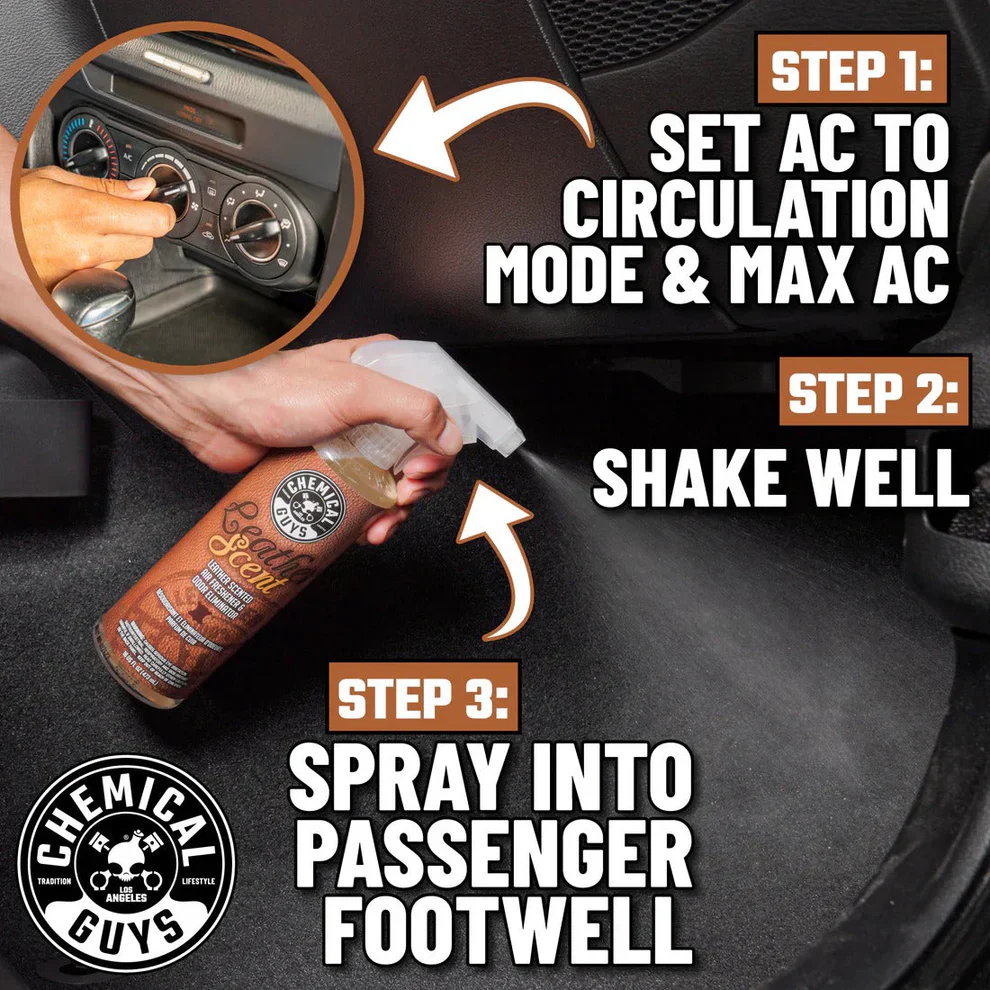 Chemical Guys Leather Scent Air Freshener - Image 8