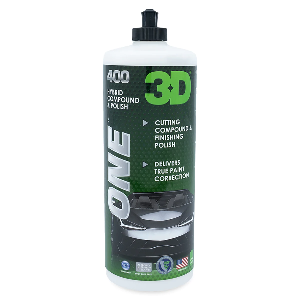 3D ONE Hybrid Rubbing Compound & Finishing Polish - Image 3