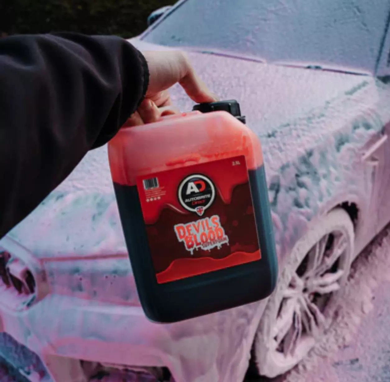 Autobrite Direct Devils Blood Snow Foam 2.5L - Image 2