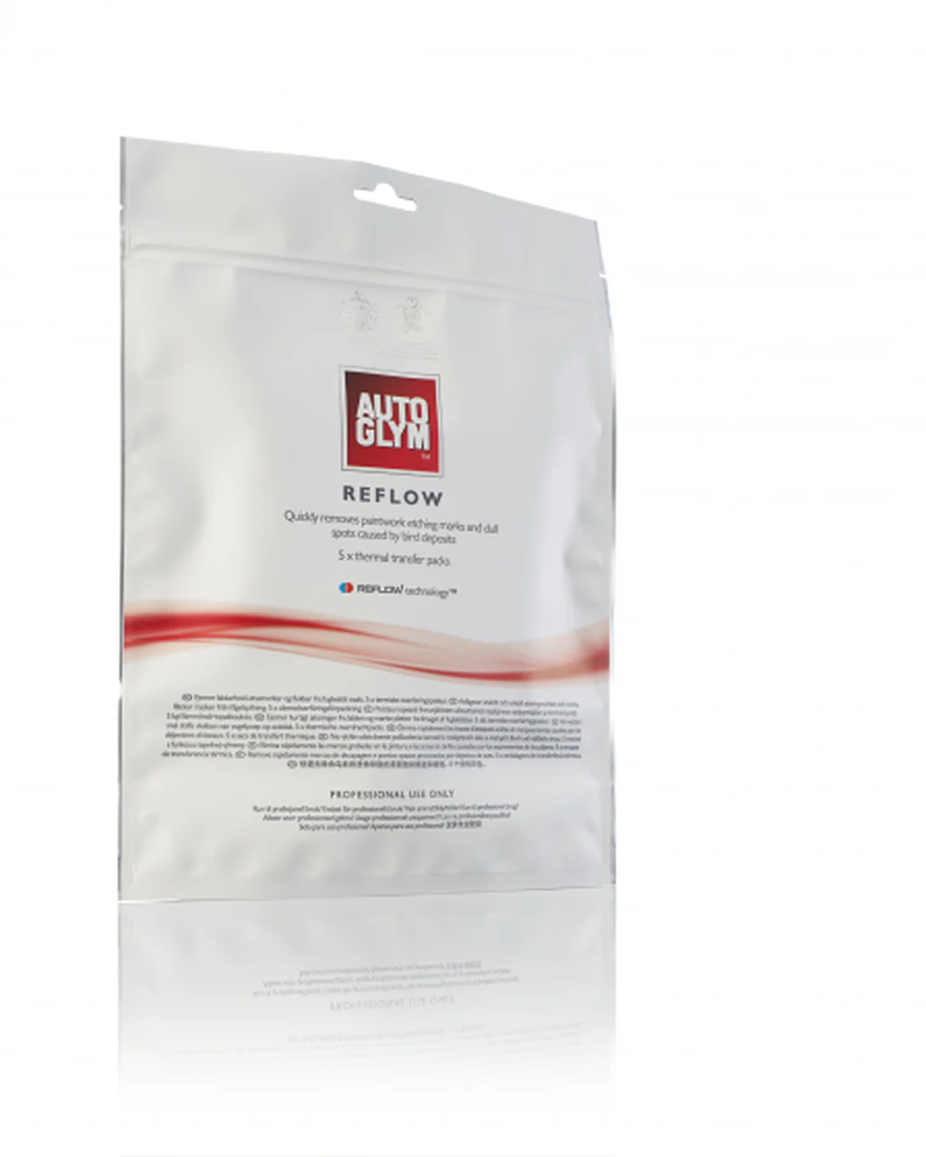 Autoglym Professional Reflow Thermal Bird Etching Remover Transfer Wipe Packs X5
