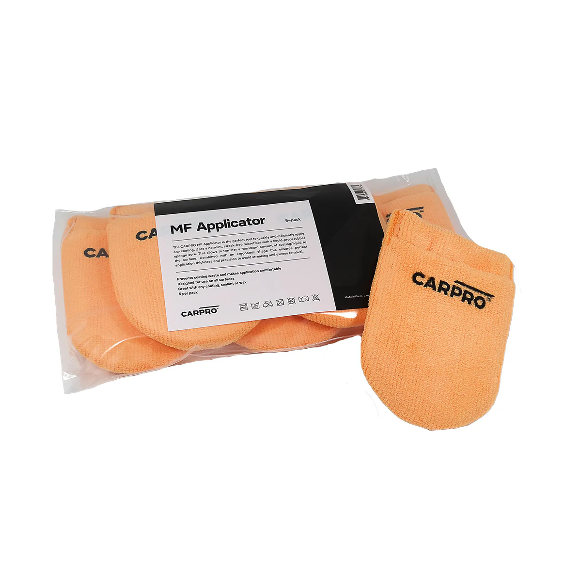 CarPro Microfibre Applicator 5 Pack - Image 2