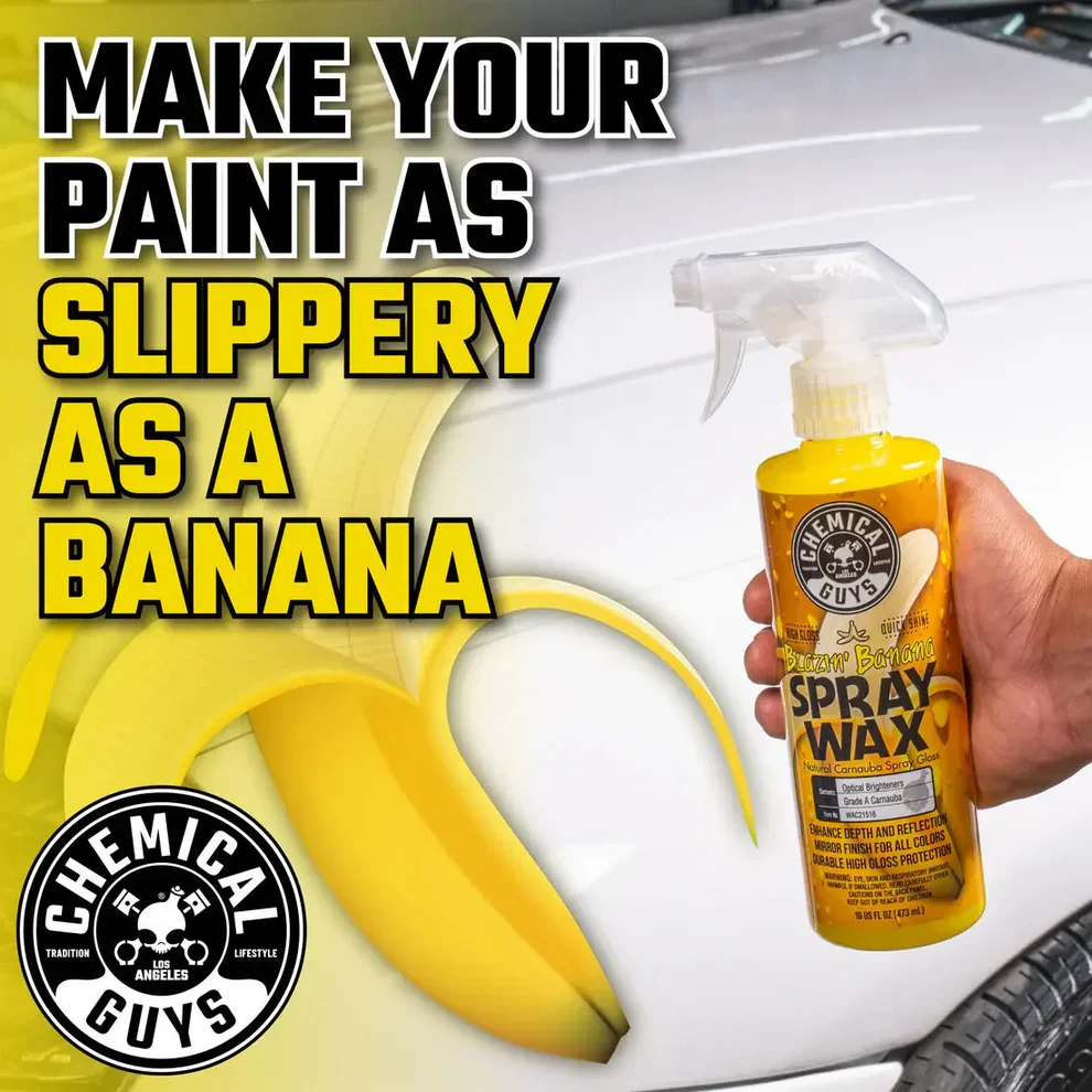 Chemical Guys Blazin’ Banana Spray Wax 16oz - Image 10