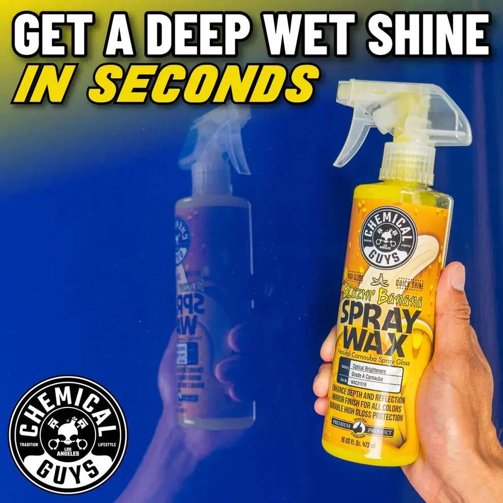 Chemical Guys Blazin’ Banana Spray Wax 16oz - Image 11
