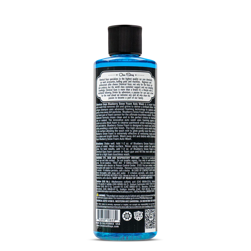 Chemical Guys Blueberry Snow Foam Auto Wash 16oz - Image 2