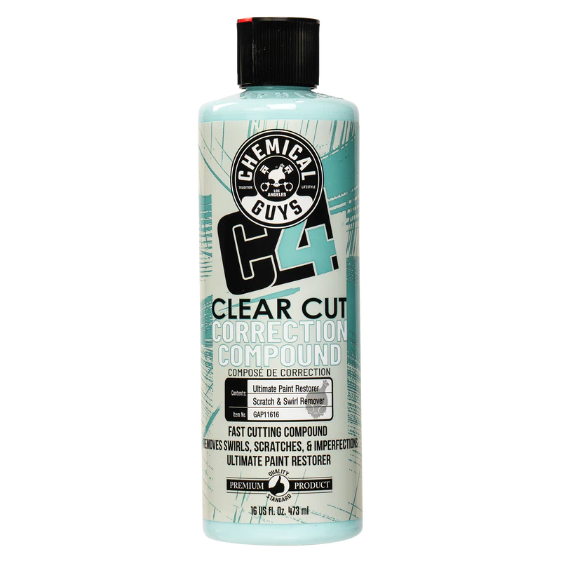 Chemical Guys C4 Clear Cut Correction Compound 16oz