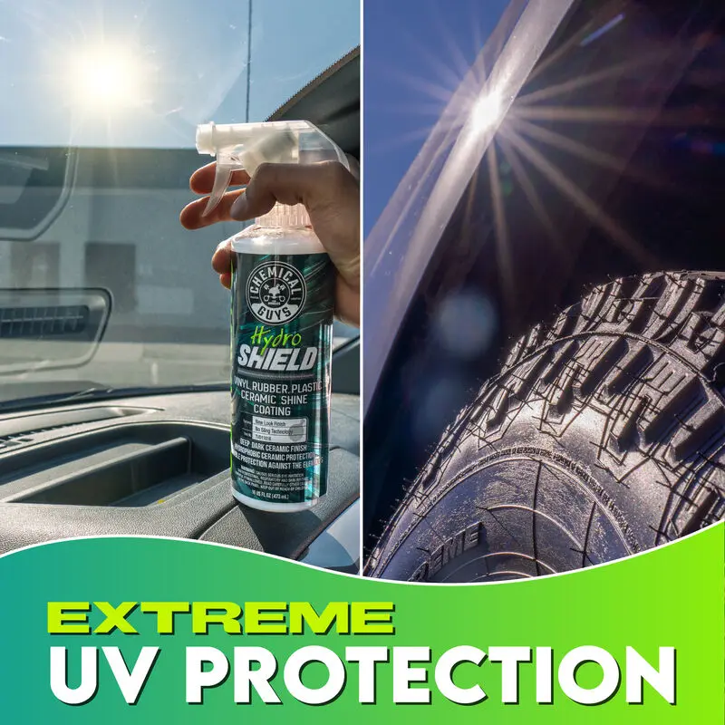 Chemical Guys Ceramic HydroShield Tire Shine Coating 16oz - Image 7