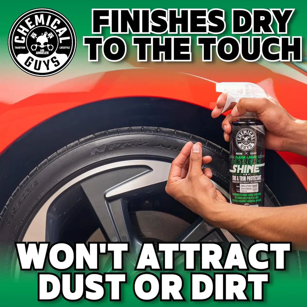 Chemical Guys Clear Liquid Extreme Shine Sprayable Dressing 16oz - Image 4