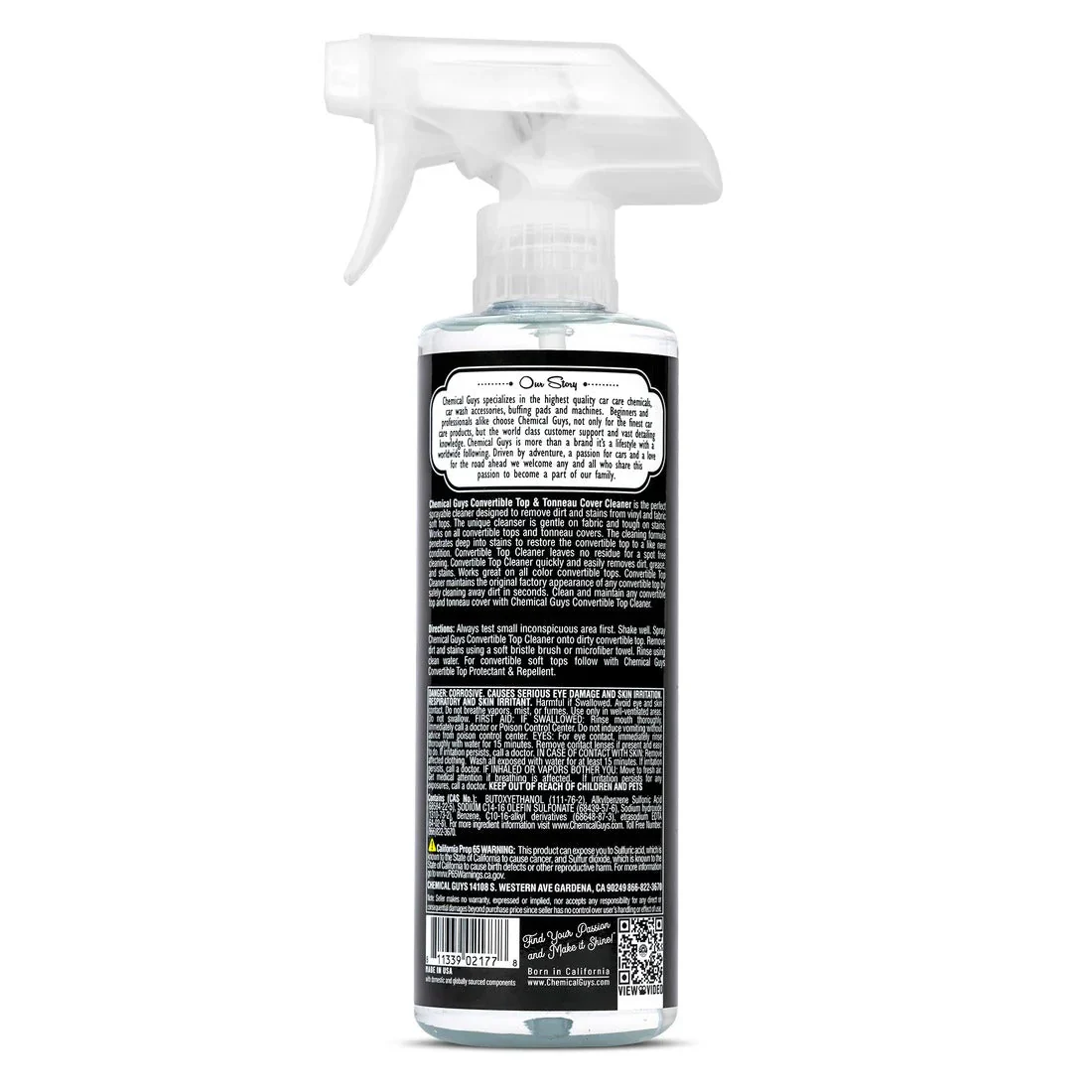 Chemical Guys Convertible Top Cleaner 16oz - Image 2
