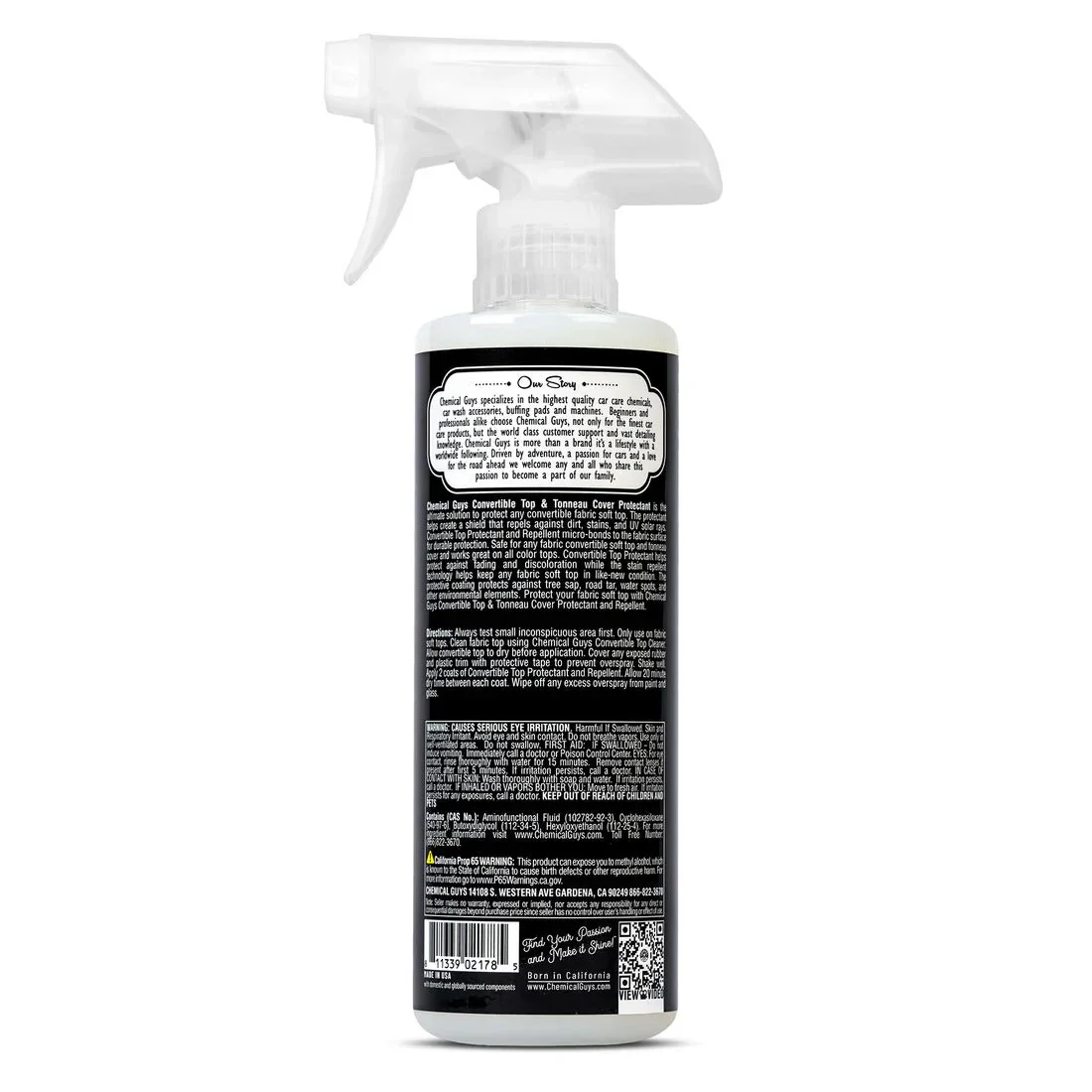 Chemical Guys Convertible Top Protectant and Repellent 16oz - Image 2