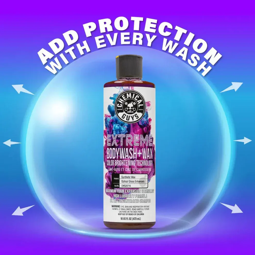 Chemical Guys Extreme Body Wash and Wax Car Wash Soap 16oz - Image 5