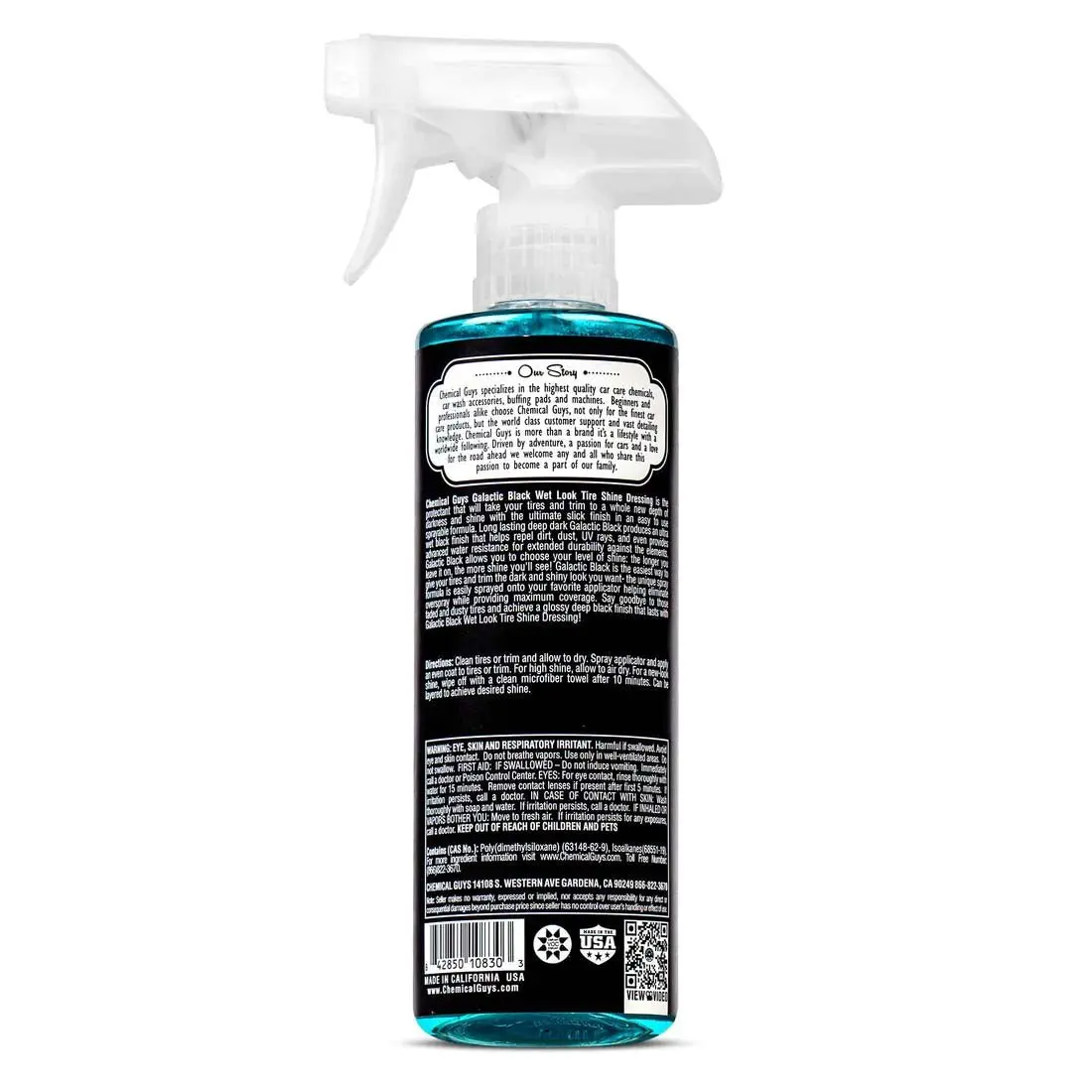 Chemical Guys Galactic Black Tire Shine Dressing 16oz - Image 2