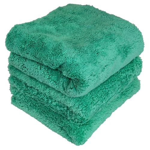 Chemical Guys Happy Ending Edgeless Microfibre Towel 3 Pack (16"x16") - Image 2