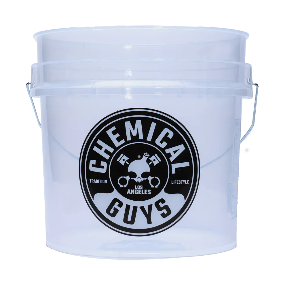 Chemical Guys Heavy Duty Ultra Clear Detailing Bucket (4.25 Gal)