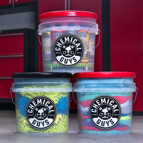 Chemical Guys Heavy Duty Ultra Clear Detailing Bucket (4.25 Gal) - Image 9