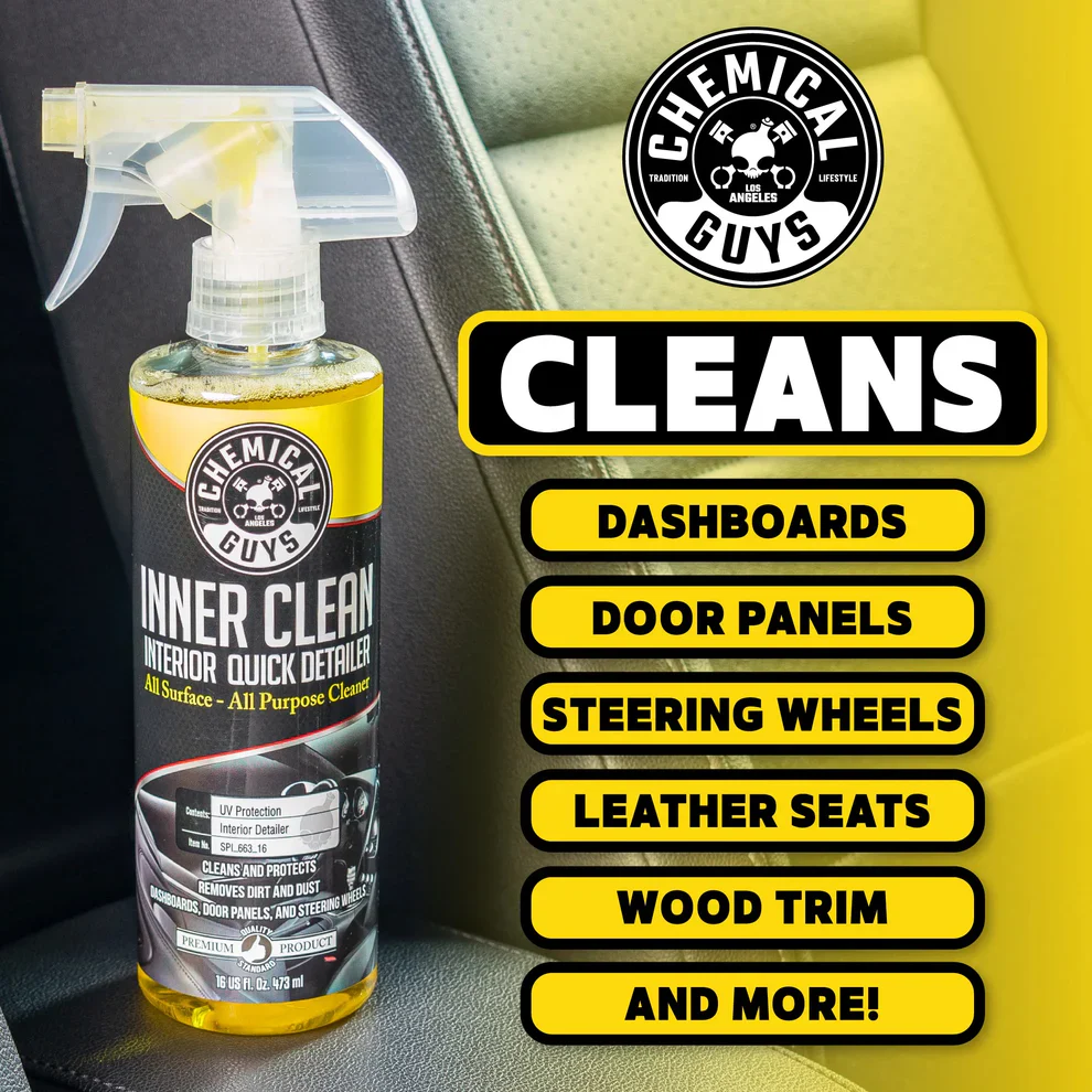 Chemical Guys Inner Clean Baby Powder Scent 16oz - Image 6