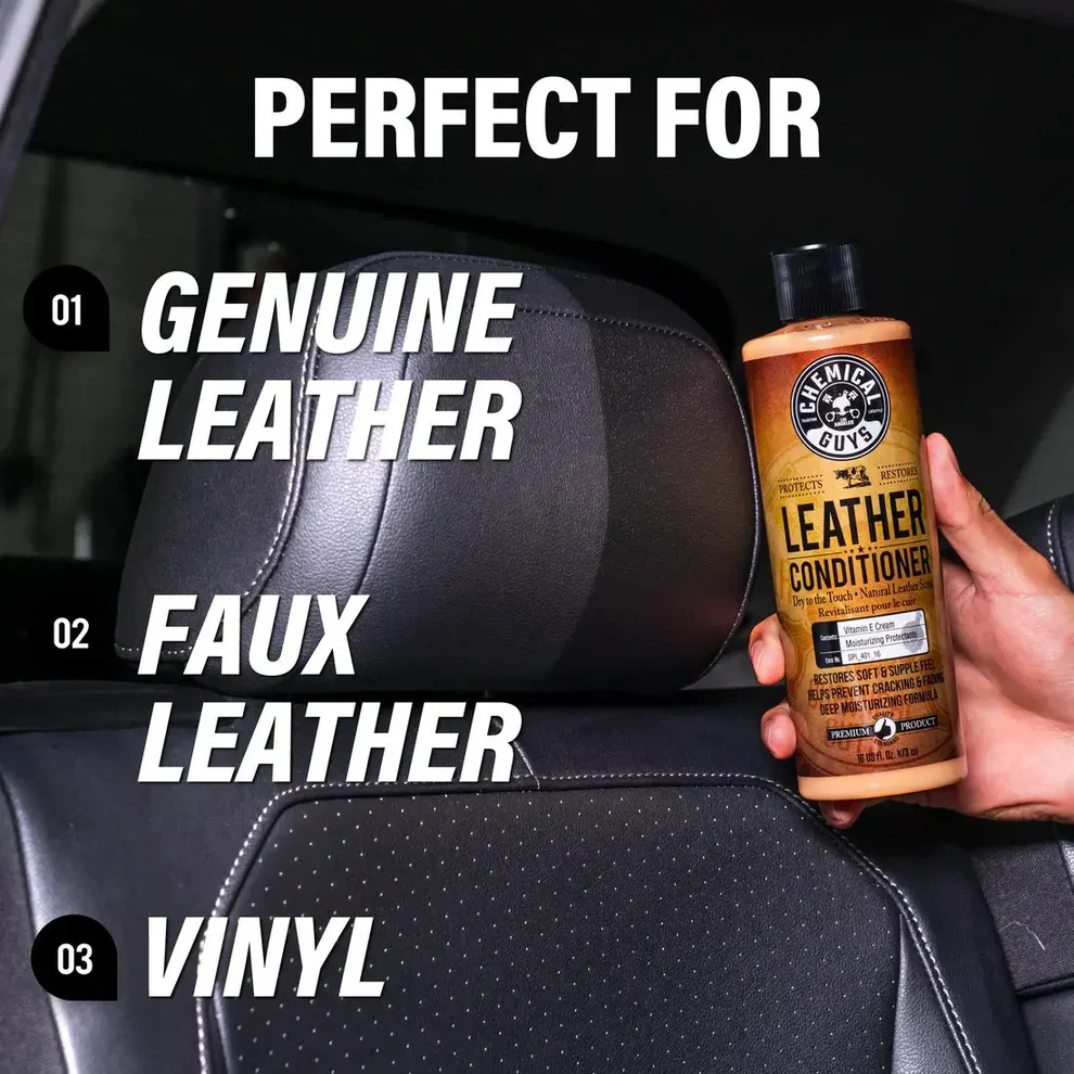 Chemical Guys Leather Conditioner 16oz - Image 5