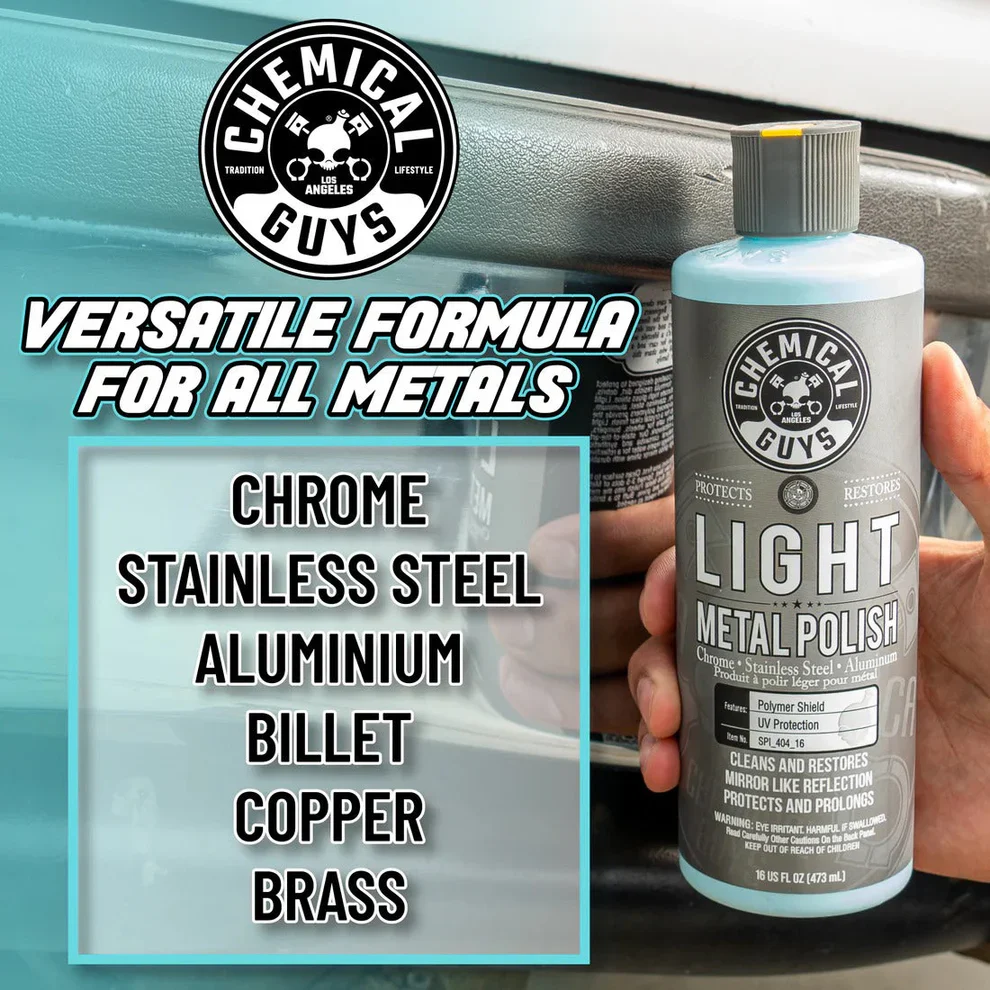 Chemical Guys Light Metal Polish 16oz - Image 5