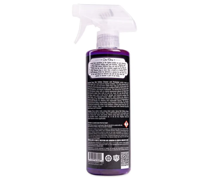 Chemical Guys Mat Renew Cleaner & Protectant 16oz - Image 2