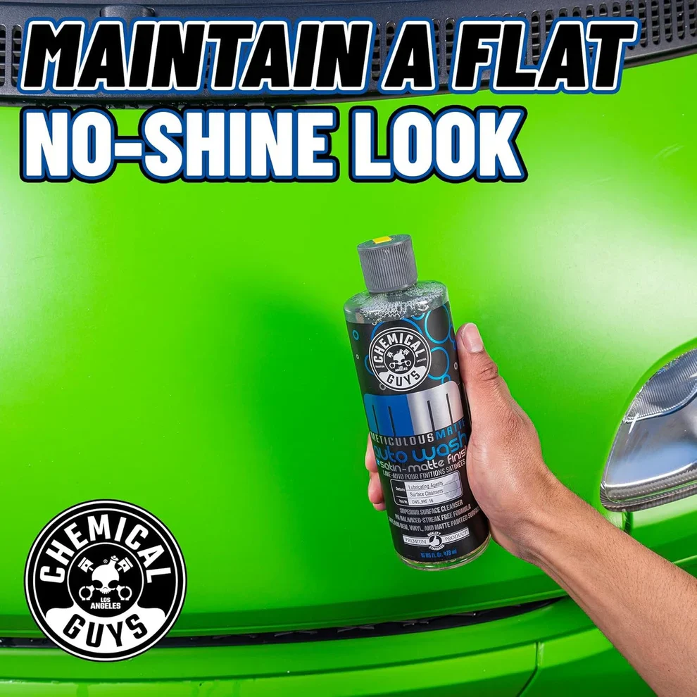 Chemical Guys Meticulous Matte Auto Wash 16oz - Image 8