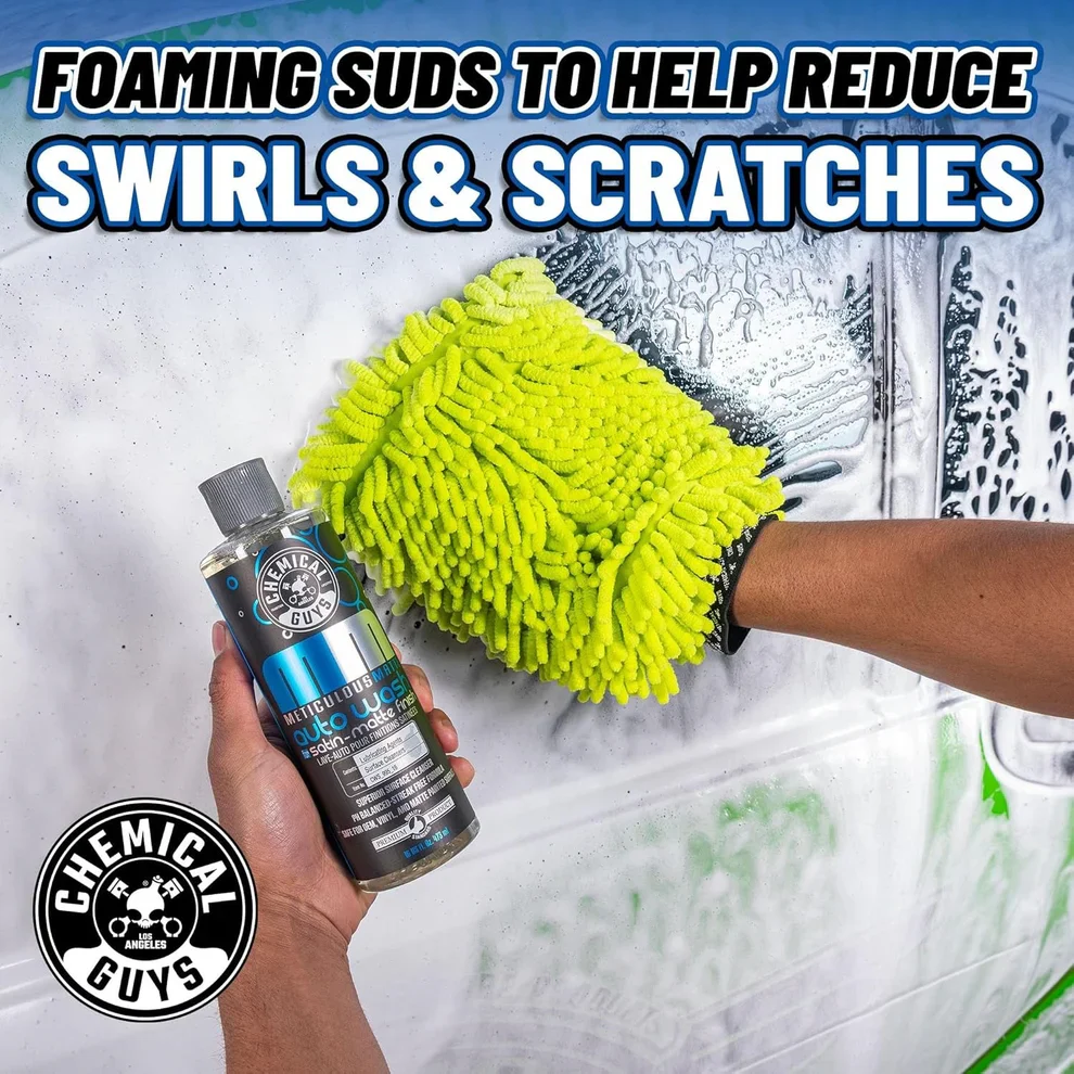 Chemical Guys Meticulous Matte Auto Wash 16oz - Image 9