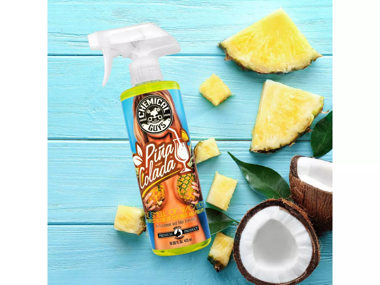 Chemical Guys Pina Colada Air Freshener 16oz - Image 2