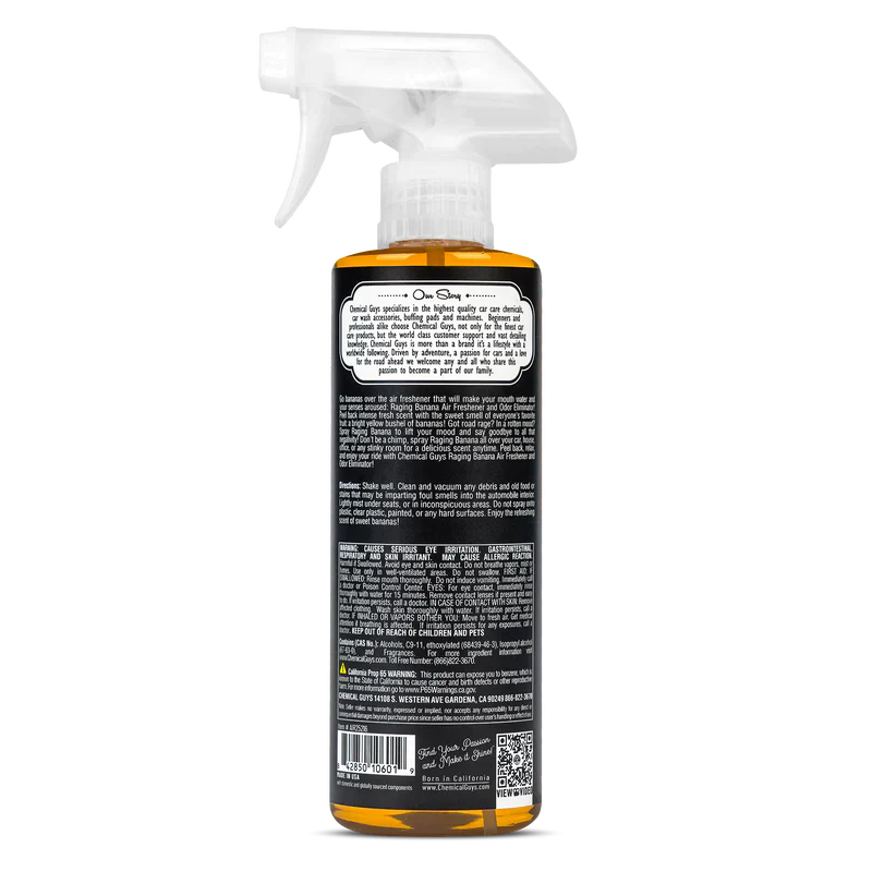 Chemical Guys Raging Banana Air Freshener 16oz - Image 2