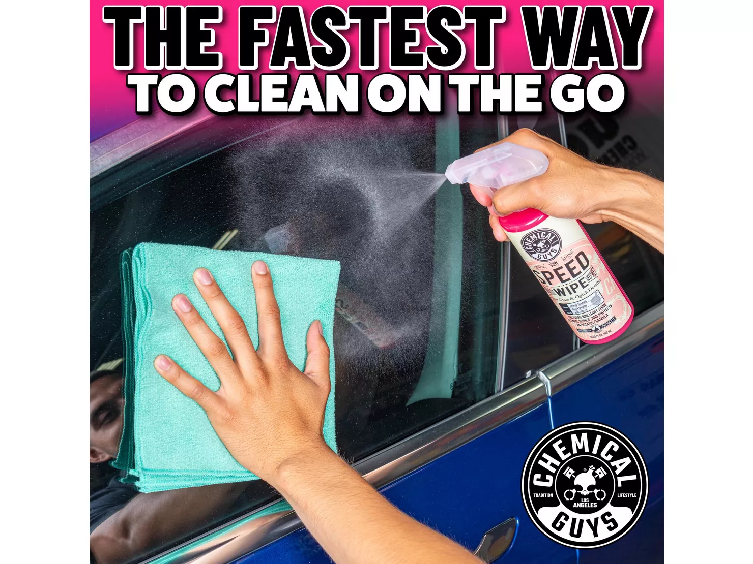 Chemical Guys Speed Shine Exterior Car Detailing Essentials Kit - Image 10