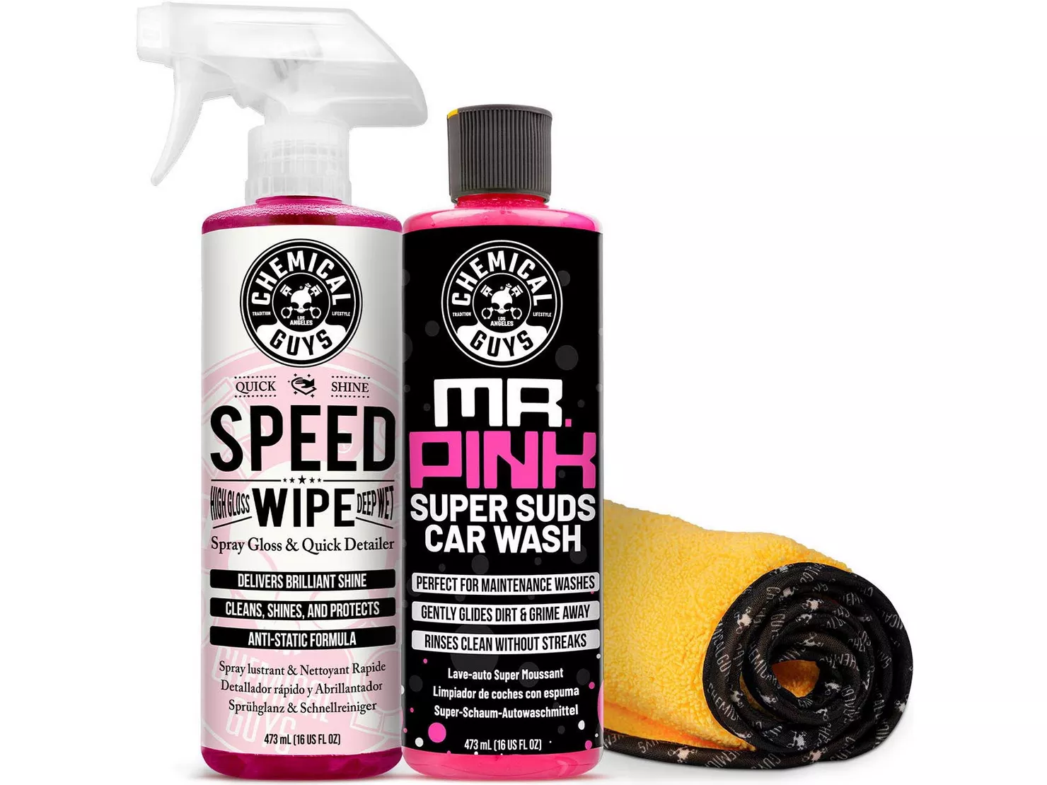 Chemical Guys Speed Shine Exterior Car Detailing Essentials Kit - Image 2