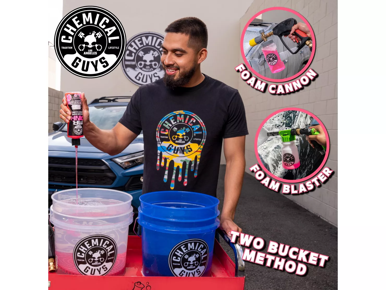 Chemical Guys Speed Shine Exterior Car Detailing Essentials Kit - Image 3