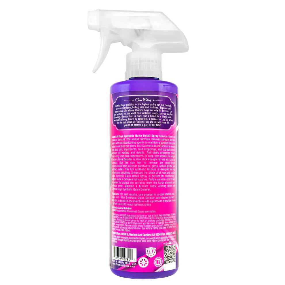 Chemical Guys Synthetic Quick Detailer 16oz - Image 2