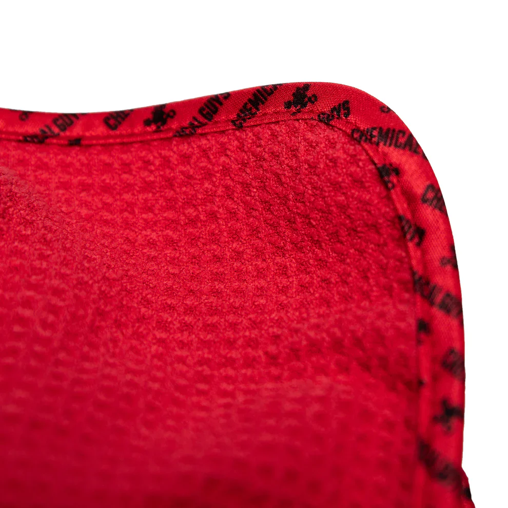 Chemical Guys The Red Waffle Weave Towel 24" X 16" - Image 2