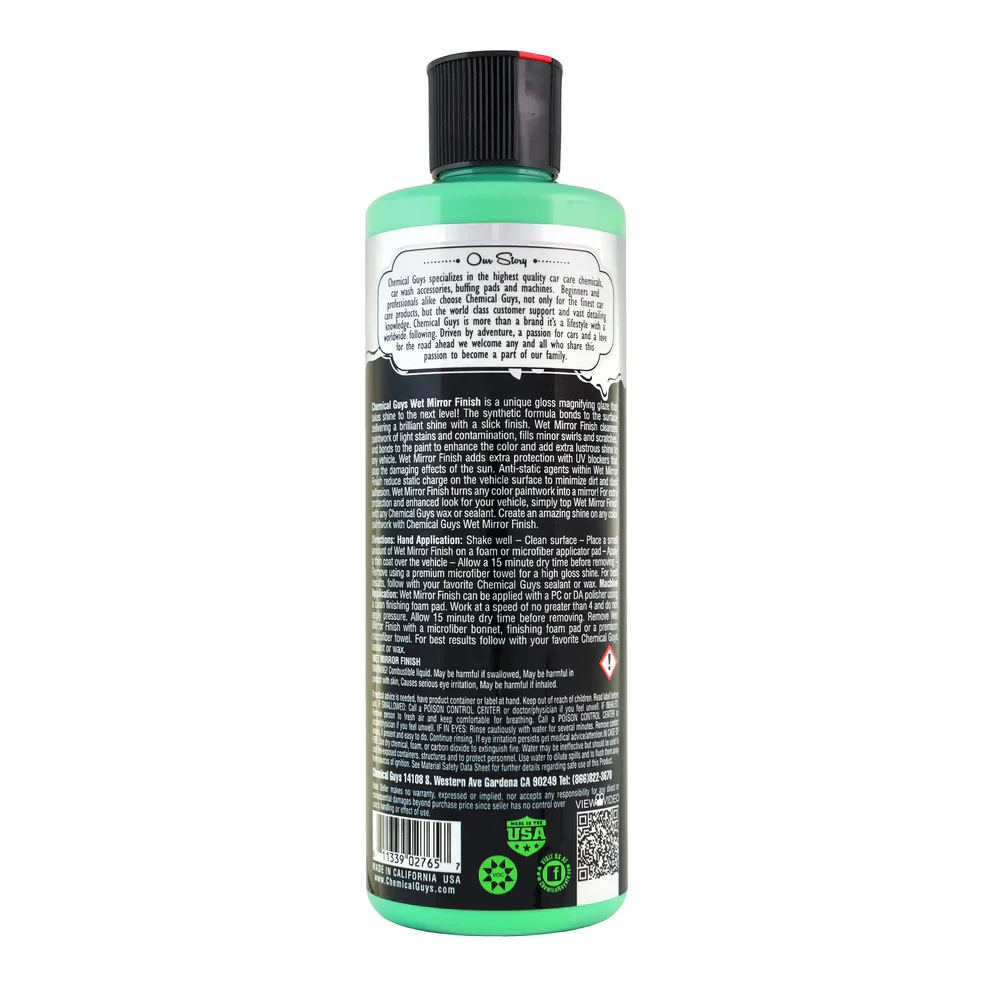 Chemical Guys Wet Mirror Finish Ultra Slick Gloss Magnifier (16oz) - Image 2