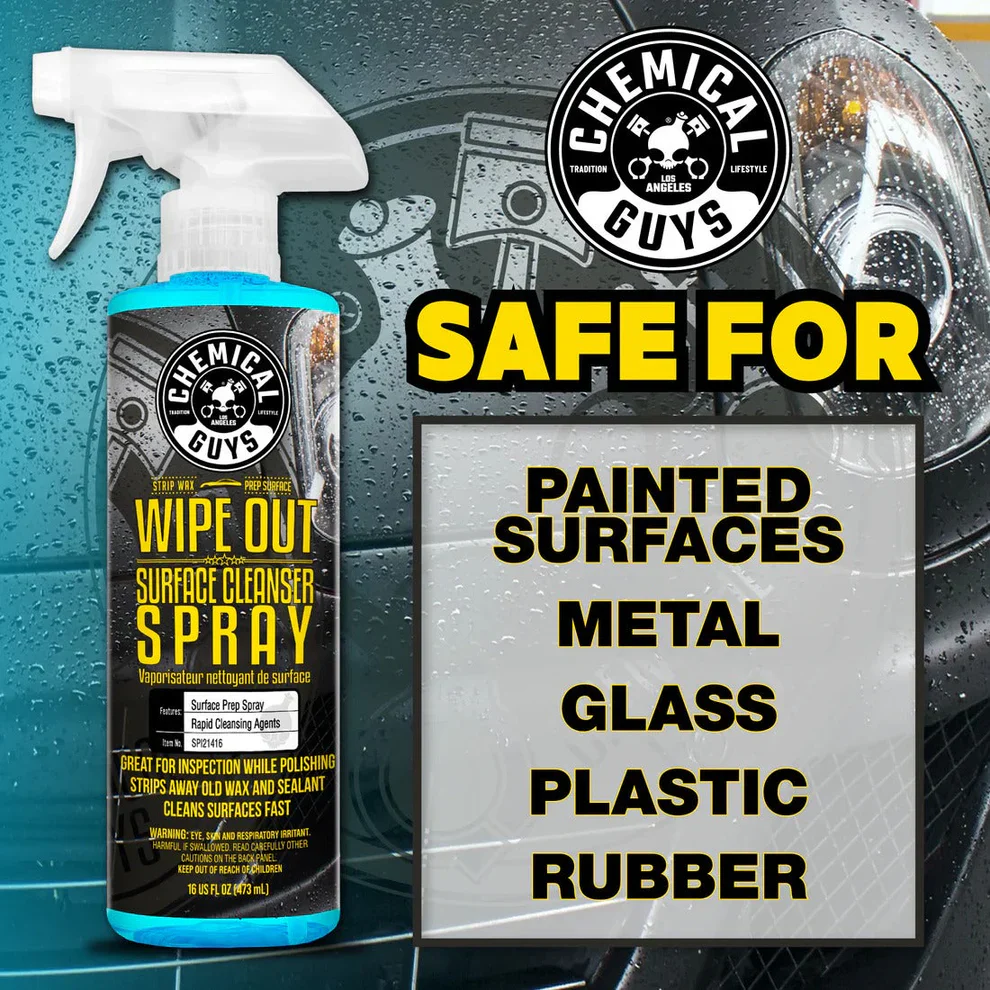 Chemical Guys Wipe Out Surface Cleanser Spray 16oz - Image 9