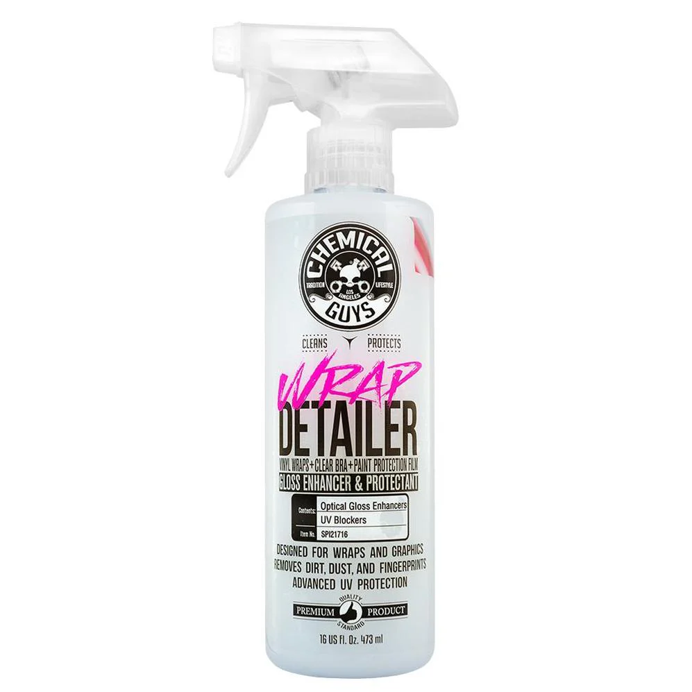 Chemical Guys Wrap Detailer Gloss Enhancer & Protectant 16oz