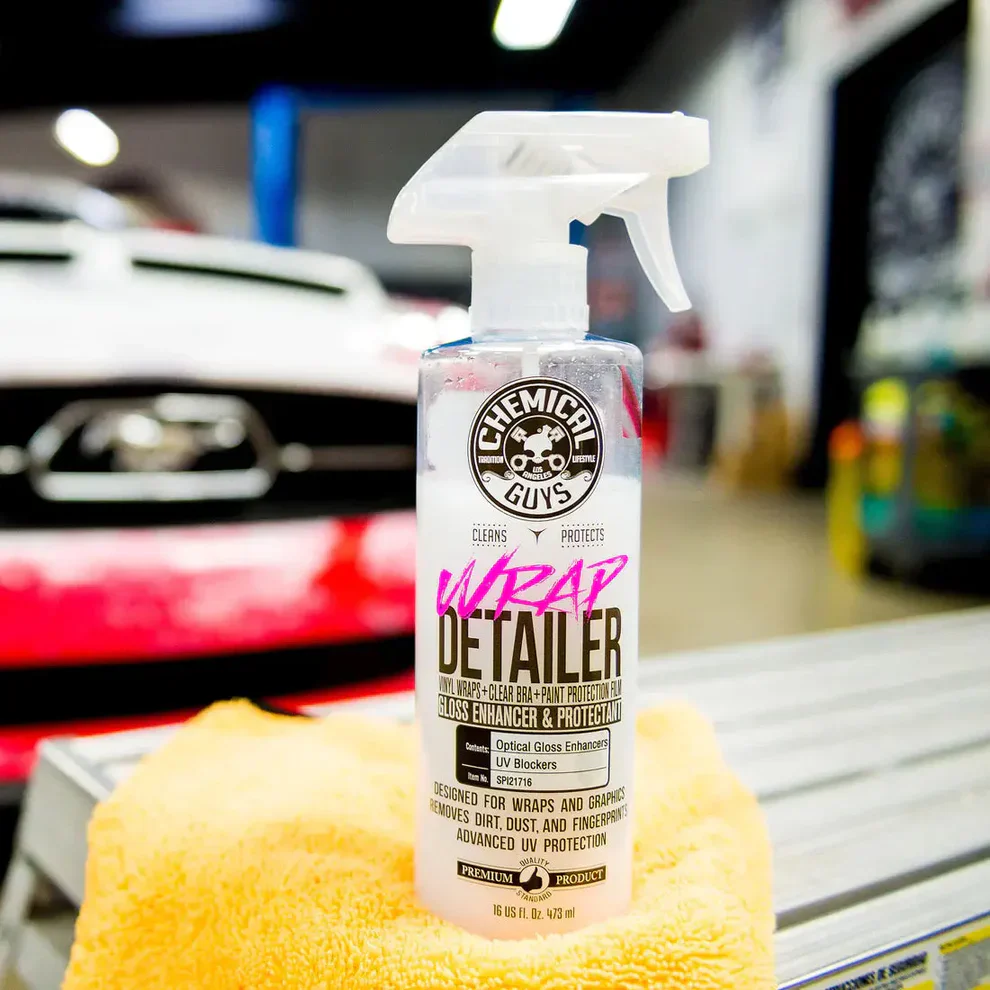 Chemical Guys Wrap Detailer Gloss Enhancer & Protectant 16oz - Image 4