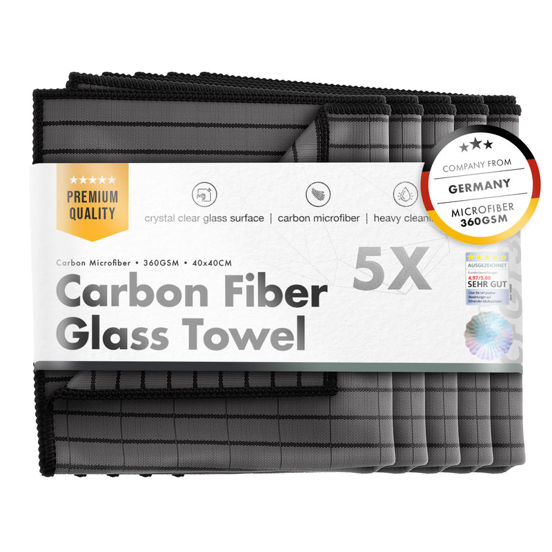 chemicalworkz Carbon Fibre Glass Towel 5 Pack