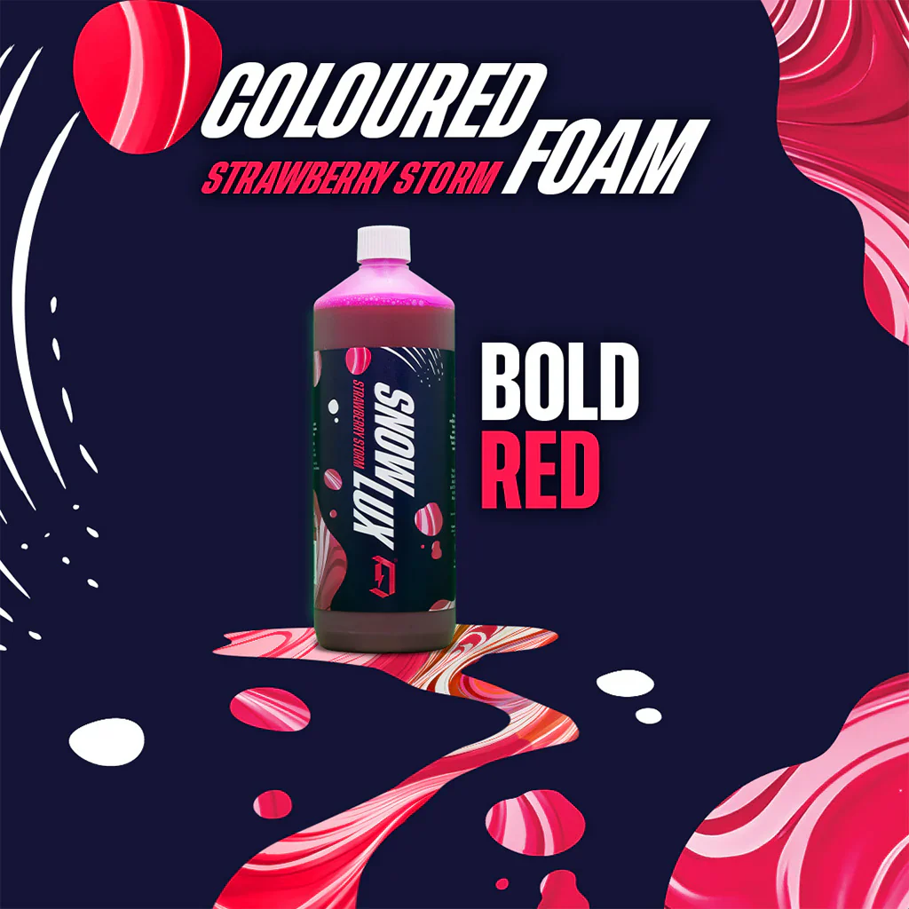 Duel Snow Lux Strawberry Storm (Coloured Snow Foam 1L) - Image 2