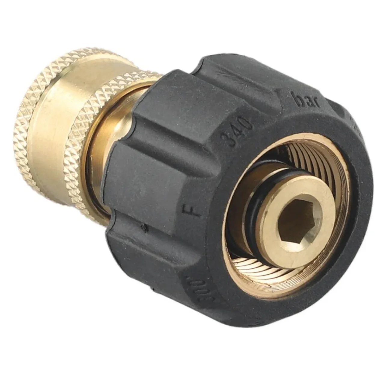 Gold Label 1/4 Quick Connect Female to M22 14 15 Female Adapter for Pressure Washer - Image 2