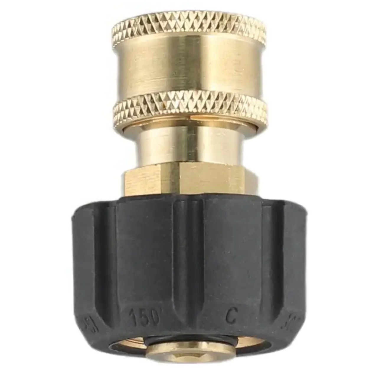 Gold Label 1/4 Quick Connect Female to M22 14 15 Female Adapter for Pressure Washer - Image 3