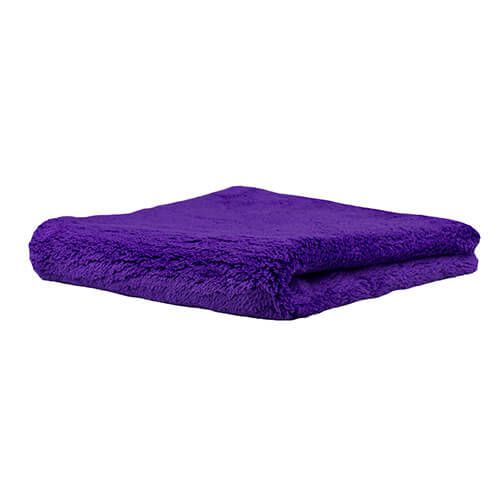 Hamblechem Plush Puppie Purple Edgeless Microfibre Cloth 330GSM 40x40