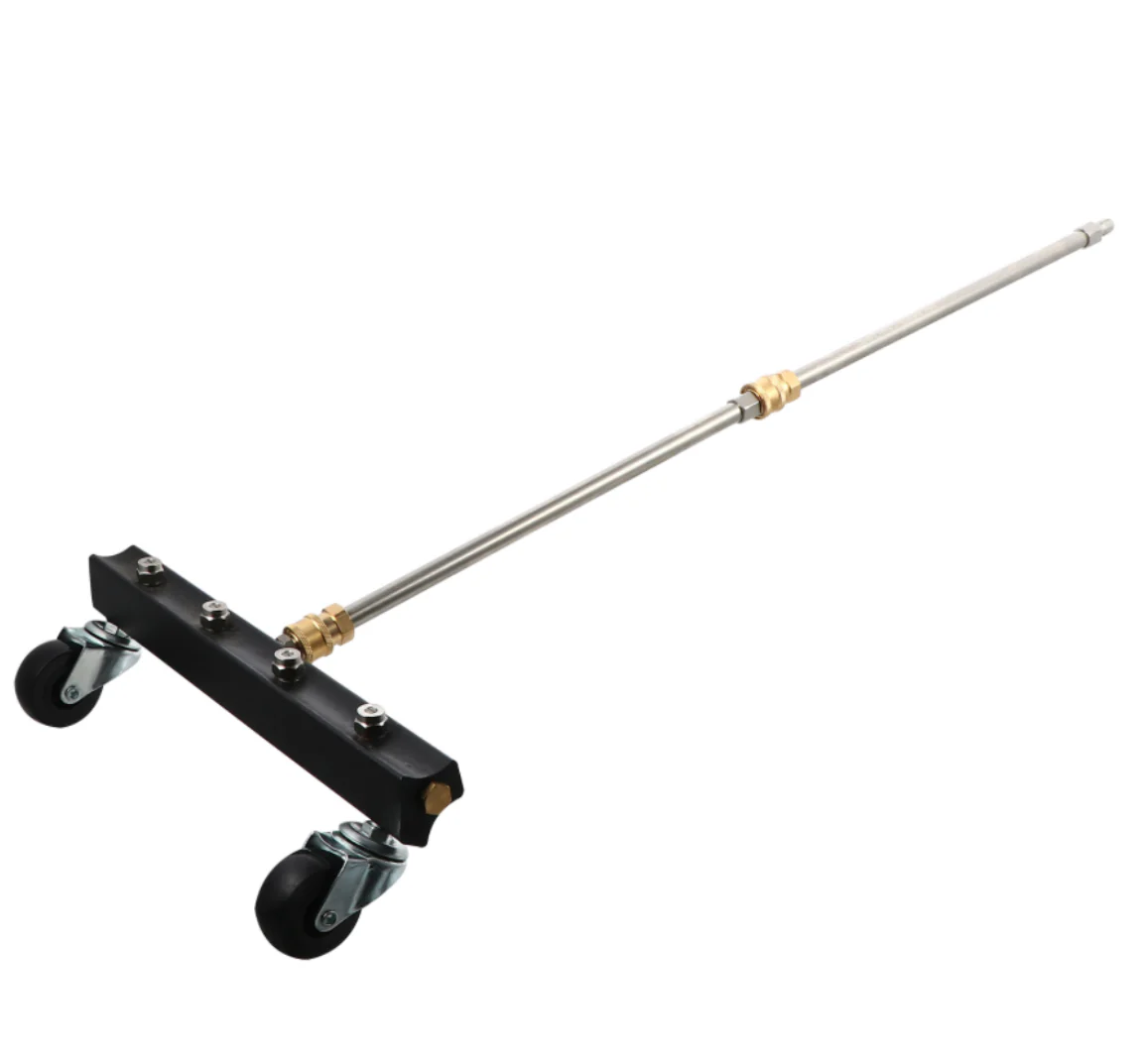 Gold Label Black Chassis Undercarriage Cleaning Trolley (Quick Release) - Image 3