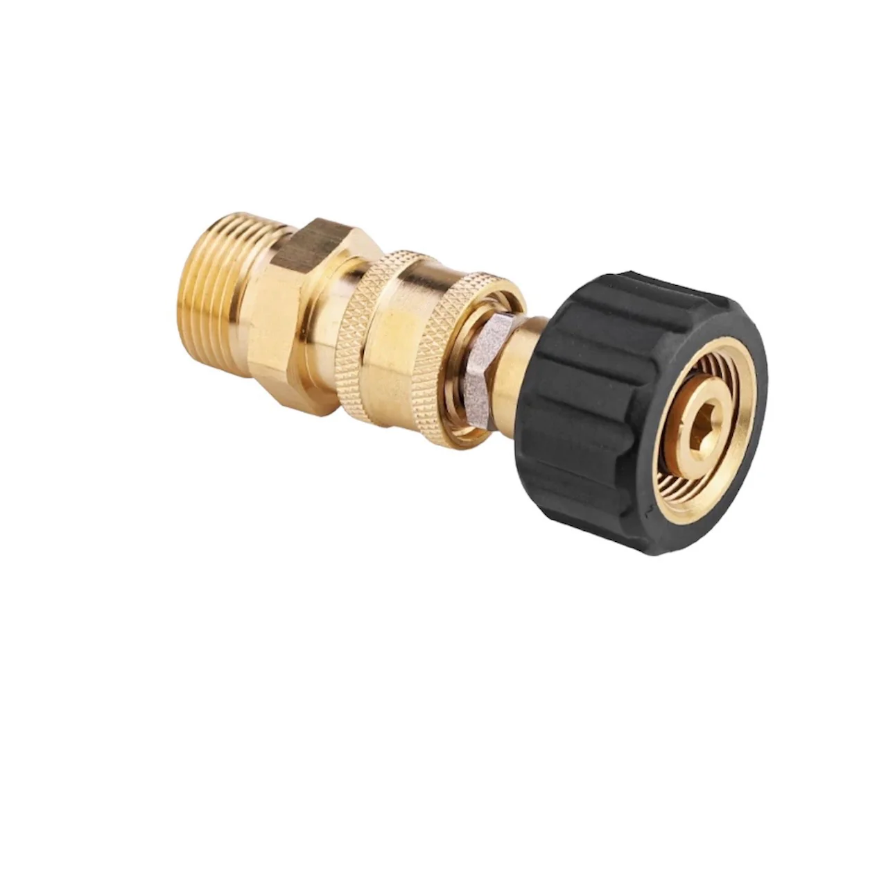 Gold Label M22 14mm & 1/4" Quick Disconnect M22 Plug Connector - Image 2