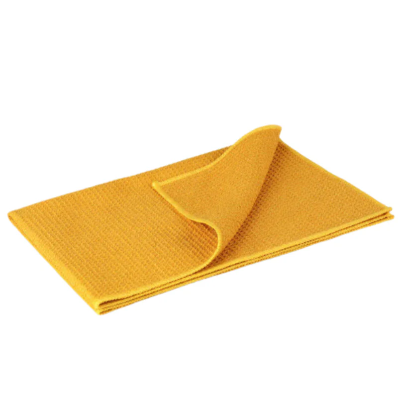 Gold Label Yellow Glass Waffle Cloth