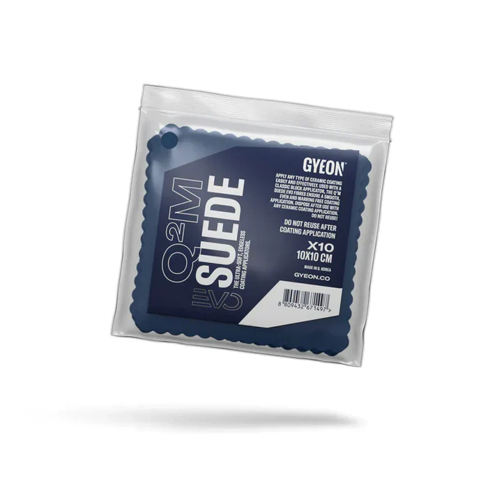 Gyeon Q²M Suede EVO Microfiber Cloth - 10cm x 10cm (10 Pack)