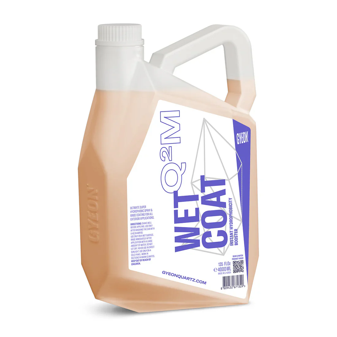 Gyeon Q²M Wet Coat Hydrophobic Spray Sealant - Image 5