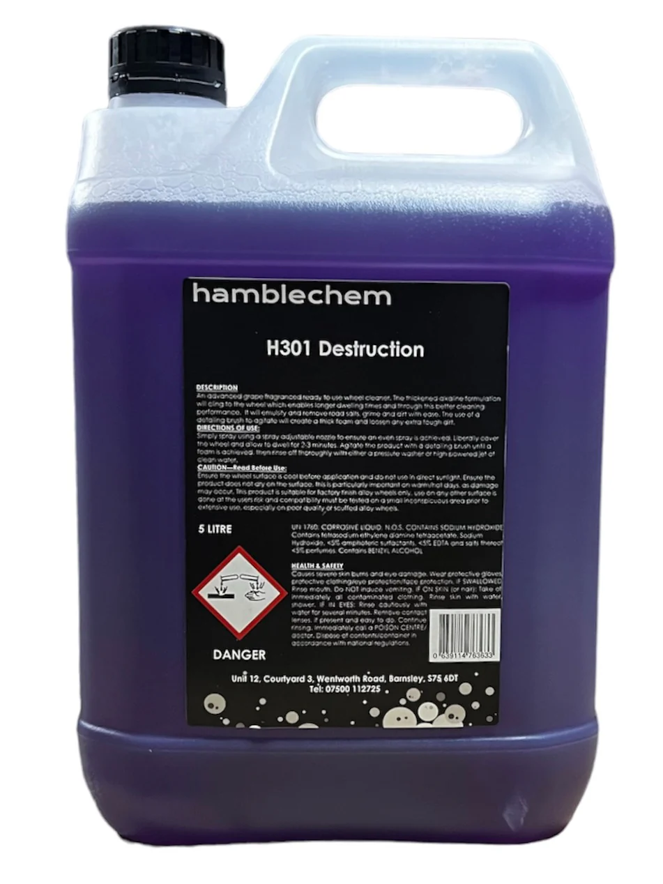 Hamblechem H301 Destruction Gel Wheel Cleaner - Image 2