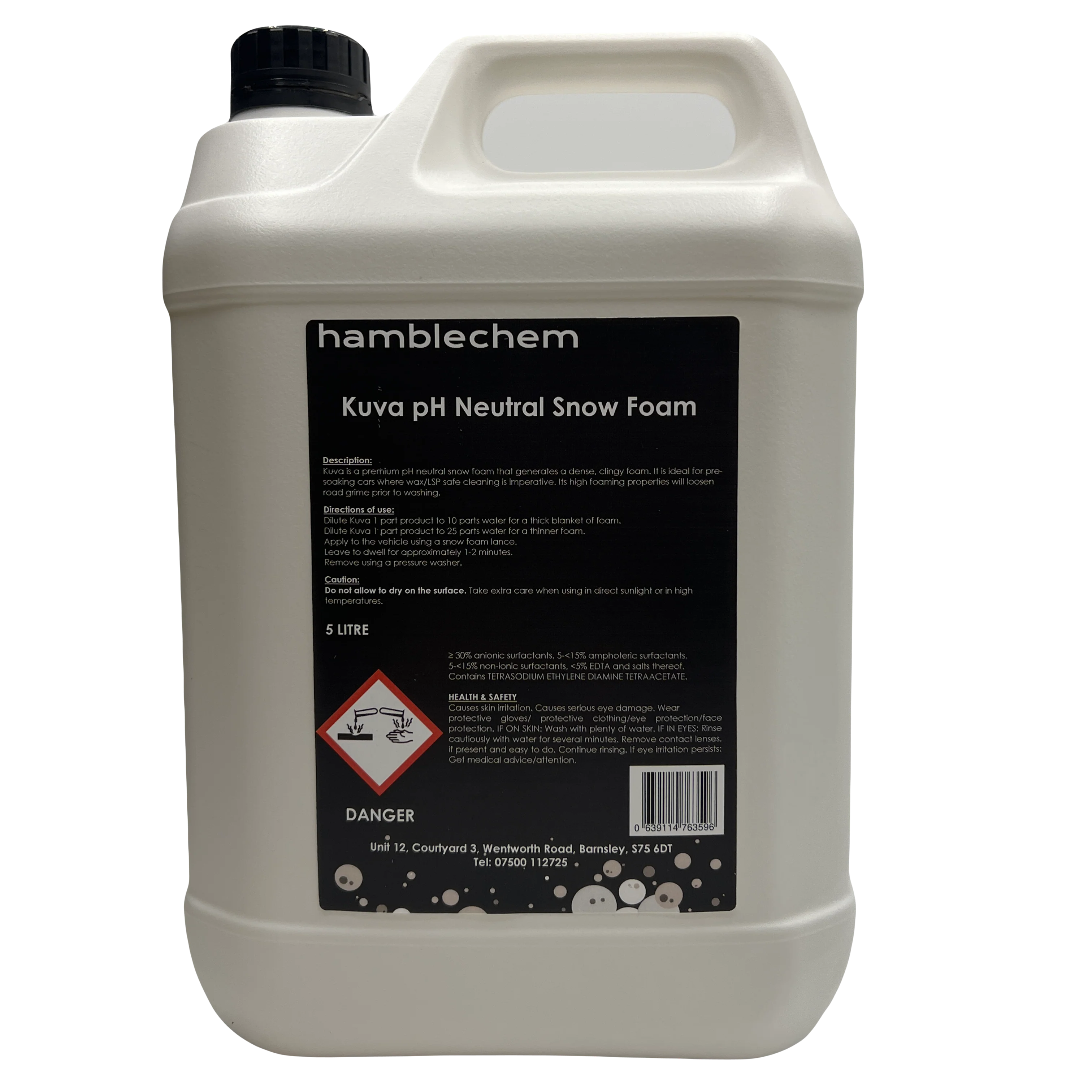 Hamblechem Kuva PH Neutral Snow Foam - Image 2