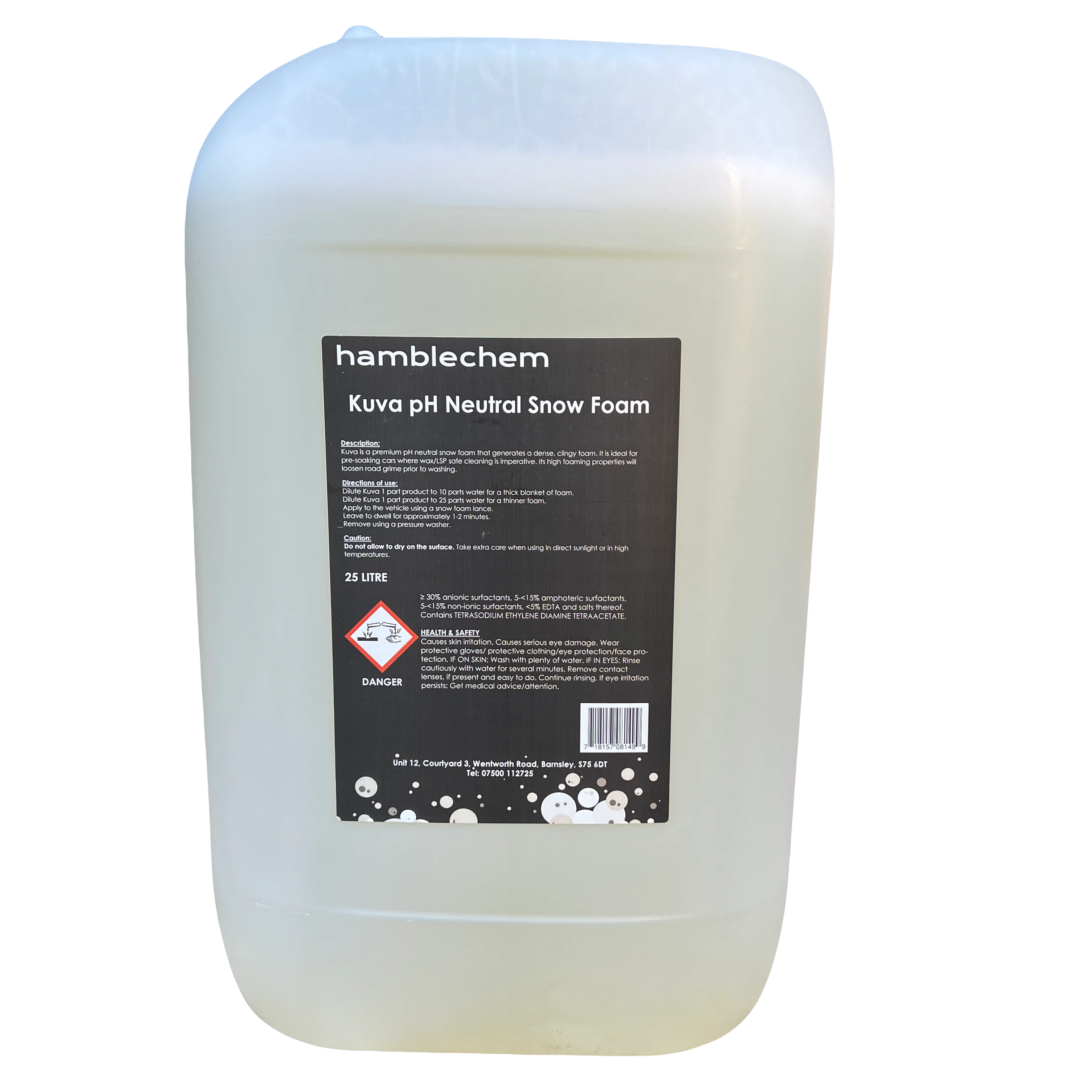 Hamblechem Kuva PH Neutral Snow Foam - Image 3