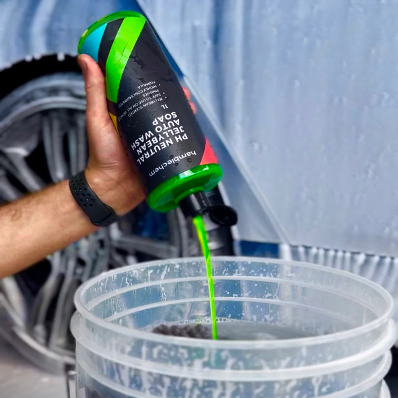 Hamblechem H6 Jelly Wash Luxury Jelly Bean Vehicle Shampoo - Image 2