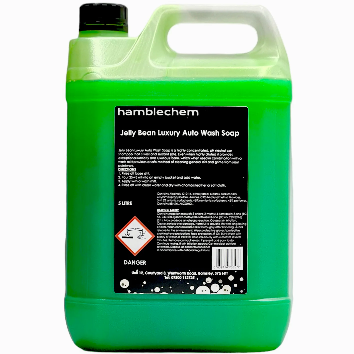 Hamblechem H6 Jelly Wash Luxury Jelly Bean Vehicle Shampoo - Image 3